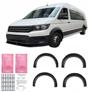 Wheel Arch Extensions for VW Crafter MK2 / MAN TGE MK1 2017+, set of 4