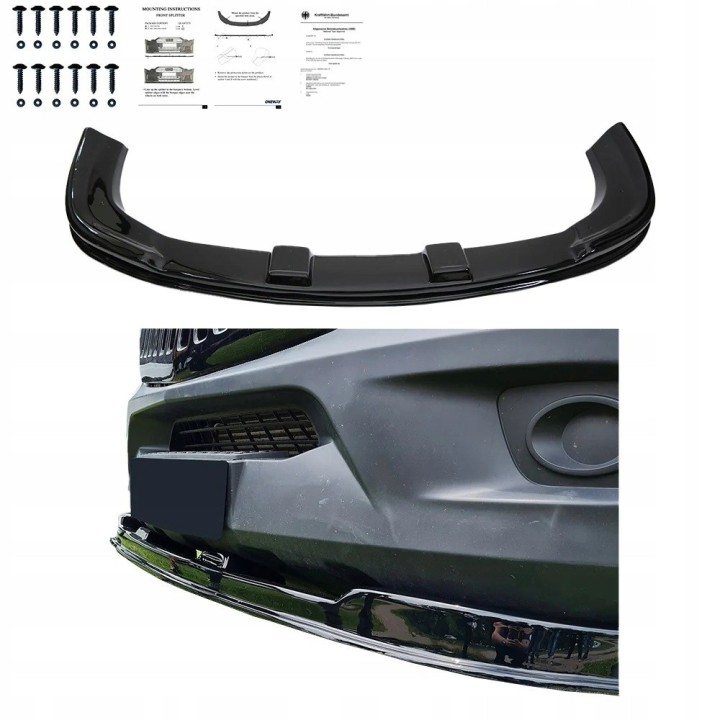 Front Bumper Splitter Mercedes Sprinter 2014-2018