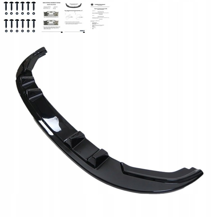 Front Bumper Splitter VW T6.1 2019+ Version 2 - view 3