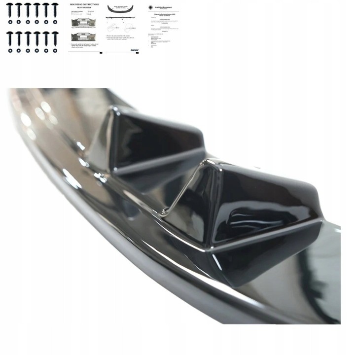 Front Bumper Splitter VW T6.1 2019+ Version 2 - view 4