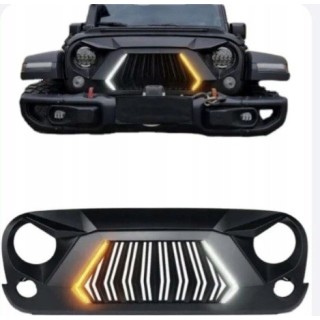 Grille with LED DRL - Jeep Wrangler JK/JKU 2007-2017