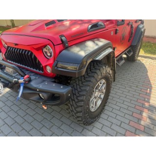 Front Fender Flares, JL Style, with Lighting - Jeep Wrangler JK/JKU 2007-2018