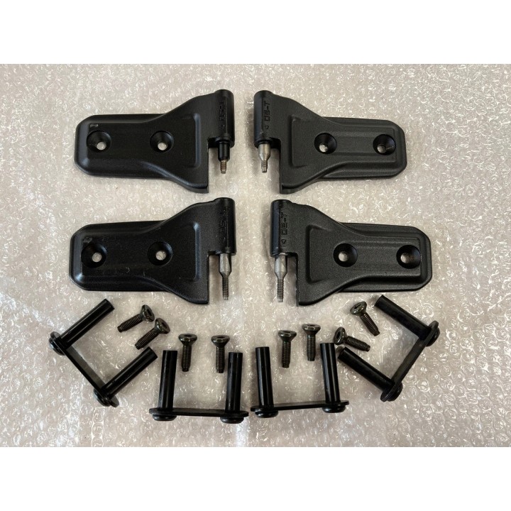 Door Hinges — Jeep Wrangler JL 2D 2018-2022, Aluminium