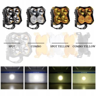 LED Light Kit 2x48W with Beam Covers