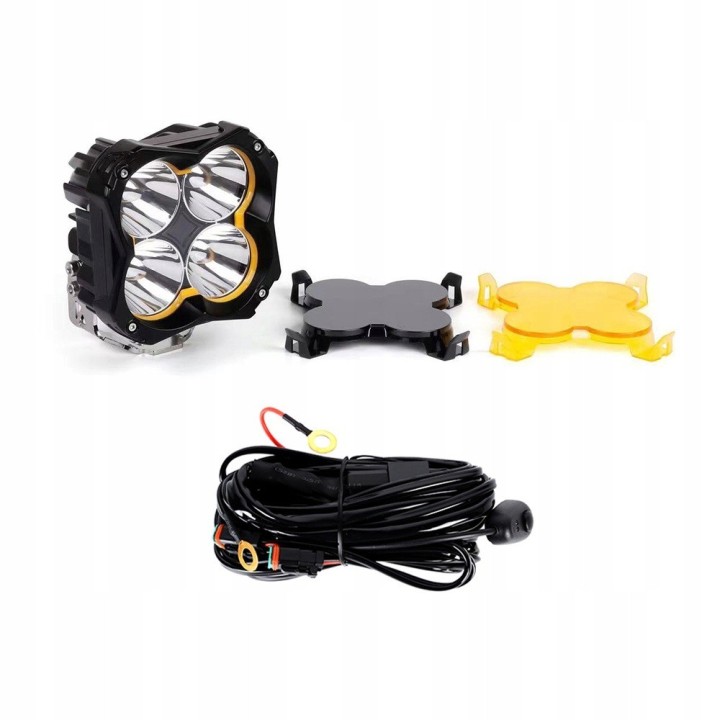 LED Light Kit 2 x 48 W with Beam Pattern Covers - view 3