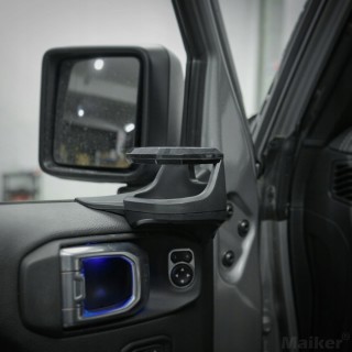 Front Door Cup Holders Jeep Wrangler JL 2018+ / Gladiator JT 2020+