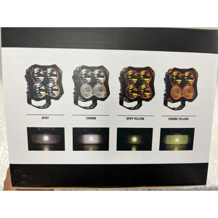 LED Light Kit 2 x 48 W with Beam Pattern Covers - view 8
