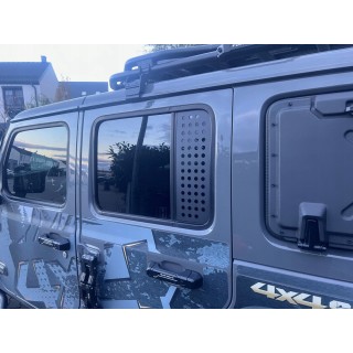 Rear Door Window Rear Section Covers Jeep Wrangler JLU / Gladiator JT