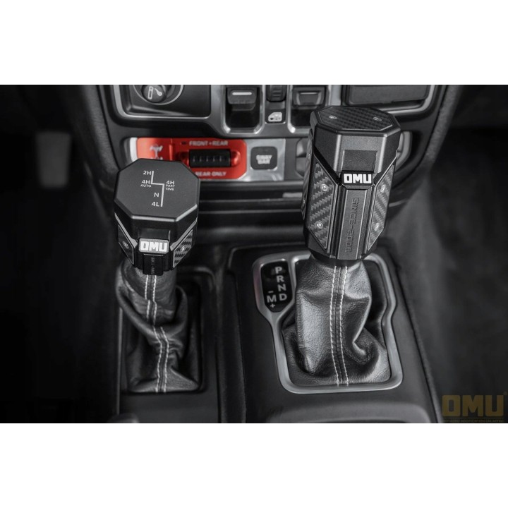 OMU Gear Shift Knobs Jeep Wrangler JL / JLU and Gladiator JT, set of 2 - view 2