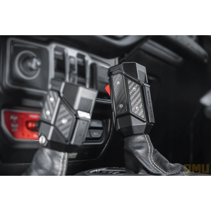 OMU Gear Shift Knobs Jeep Wrangler JL / JLU and Gladiator JT, set of 2 - view 3