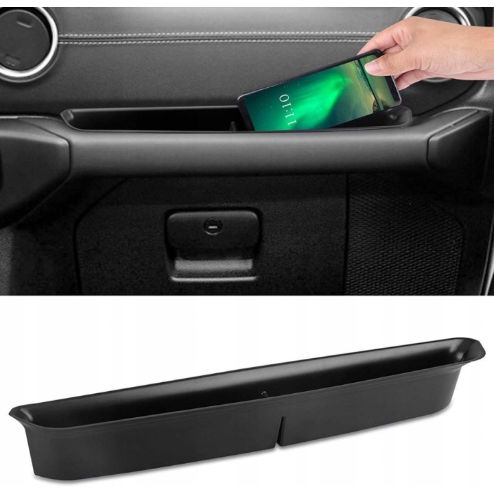 TopFire Passenger Dash Organiser Jeep Wrangler JL / JLU 2018-2023 and Gladiator JT 2020-2023