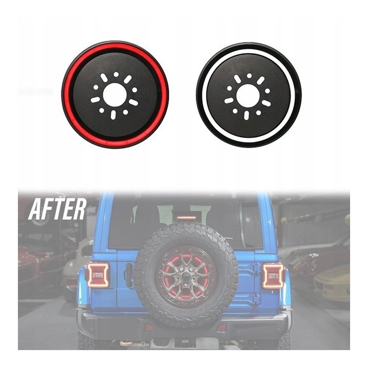 TopFire Spare Wheel Brake and Reverse Light Jeep Wrangler JK / JL 2007-2026