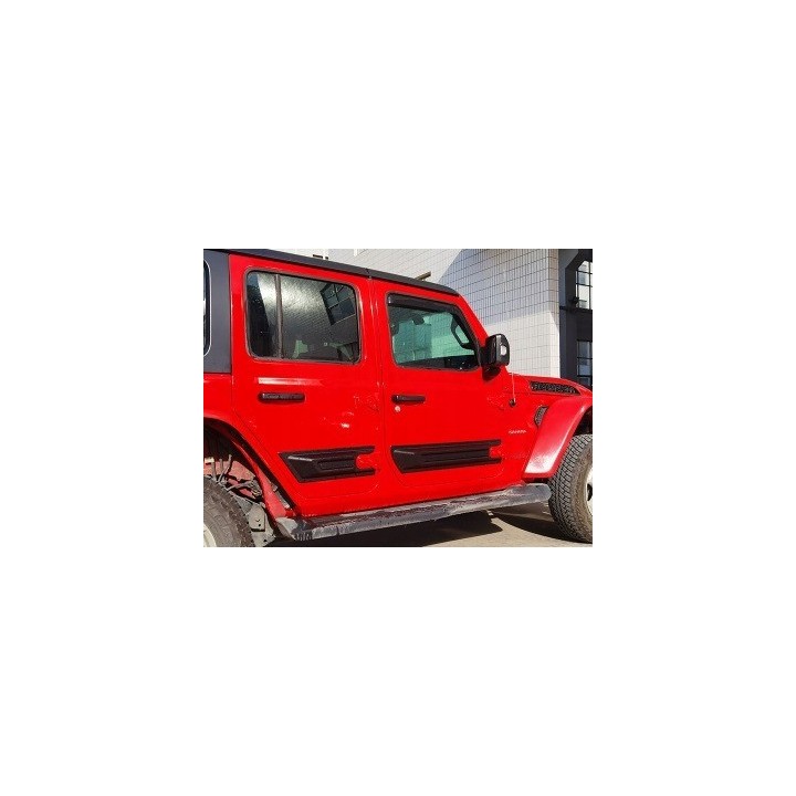 Door Protection Mouldings Jeep Wrangler JLU 2018+, JLU 4xe and Gladiator JT