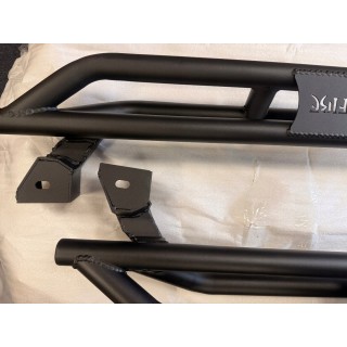 TopFire Tubular Steel Side Steps Jeep Wrangler JL 4-door 2018-2026 - view 2