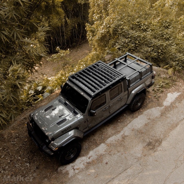 Roof Rack Jeep Gladiator JT and Wrangler JLU 4-door