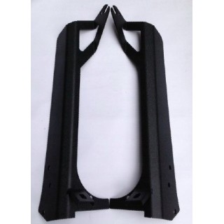 50-inch LED Bar Mount with Spotlight Tabs - Wrangler TJ
