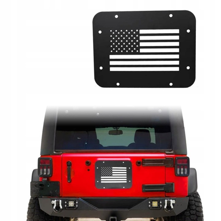 Tailgate Vent Cover Jeep Wrangler JK 2007-2017