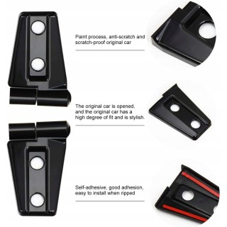 Door Hinge Covers Jeep Wrangler JK 4-door 2007-2017
