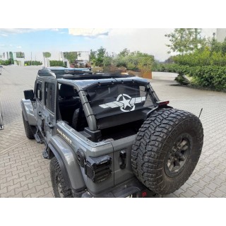 Rear Sun Shade Mesh Jeep Wrangler JLU from 2018