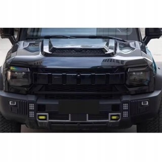 Jetour T2 Bonnet Scoop — Mesh Inlet