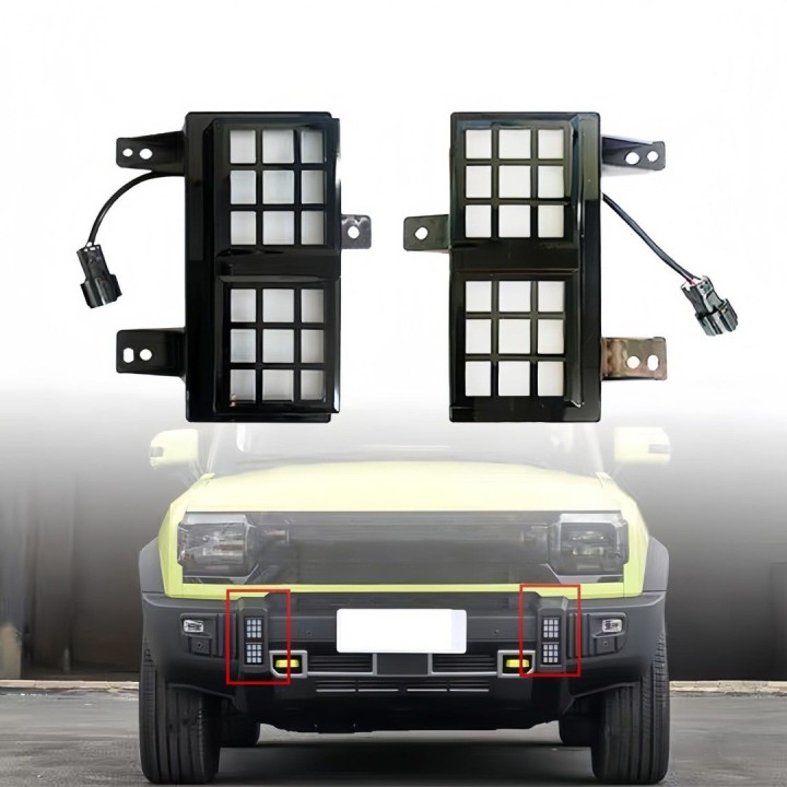 Jetour T2 Front Bumper LED DRL Lamps — Pair