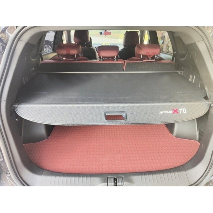 Retractable Cargo Cover Jetour X70+, black