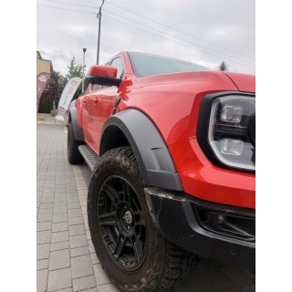 Fender Flares Ford Ranger Raptor 2023+ — +13 cm per Side, Matt Grey