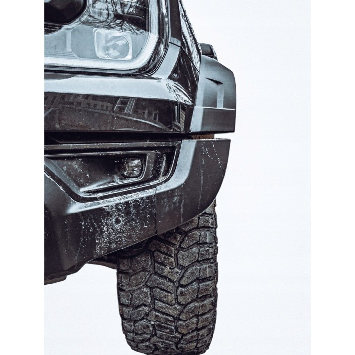 Fender Flares Ford Ranger Raptor 2023+ — +13 cm per Side, Matt Grey - view 4