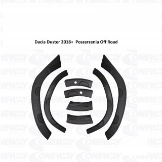 Off Road Fender Flares Dacia Duster 2018-2023