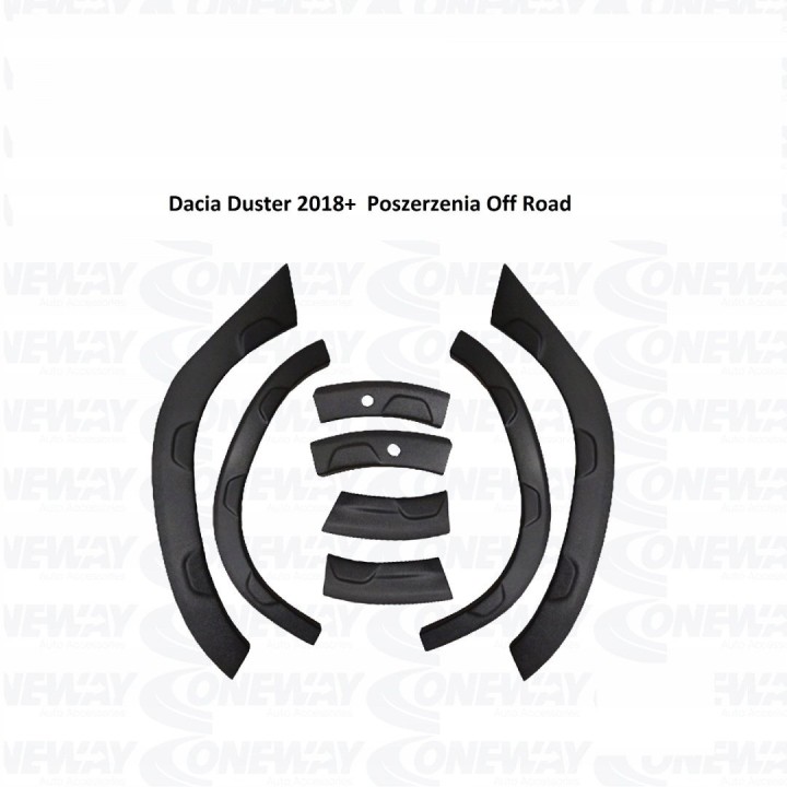 Off Road Fender Flares Dacia Duster 2018-2023
