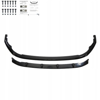 Front Bumper Splitter VW Transporter T7 2024+ Version 2 (double) - view 2
