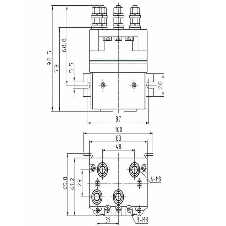Winch Snakeman 4WD (SNWP02) - view 4