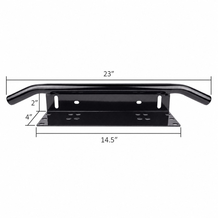 Number Plate Light Bar Mount TH B001