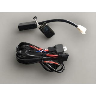 TX-KB 005 LED Lamp Wiring Harness with Remote, Relay and Fuse