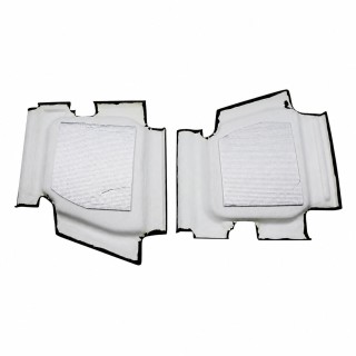 TopFire Headliner Jeep Wrangler JLU 2018-2024 — Light Grey, Alcantara-Look