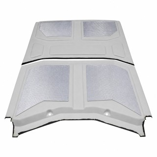 TopFire Headliner Jeep Wrangler JLU 2018-2024 — Light Grey, Alcantara-Look - view 2