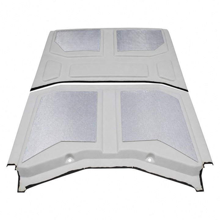 TopFire Headliner Jeep Wrangler JLU 2018-2024 — Light Grey, Alcantara-Look - view 2