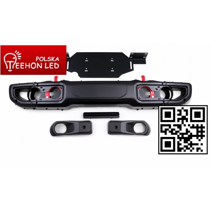 Aluminium Front Bumper Jeep Wrangler JL 2018+ / Gladiator JT 2020+ - view 5
