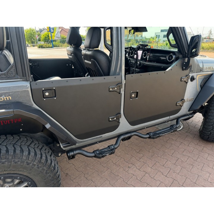 Aluminium Doors Jeep Wrangler JLU 2018-2025 / Gladiator JT 2019-2025 — Set of 4 - view 4