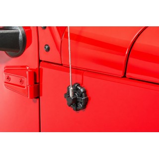Aluminium Antenna Base Jeep Wrangler JK/JKU 2007-2017, JL/JLU 2018+, Gladiator JT - view 2