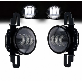 Fog Light Brackets for the Anniversary Bumper, Jeep Wrangler JK — Set - view 2