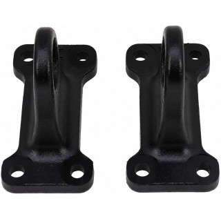 Recovery Hook and Rope Mounts for Rear Bumper Land Rover Defender — Set of 2 - view 2