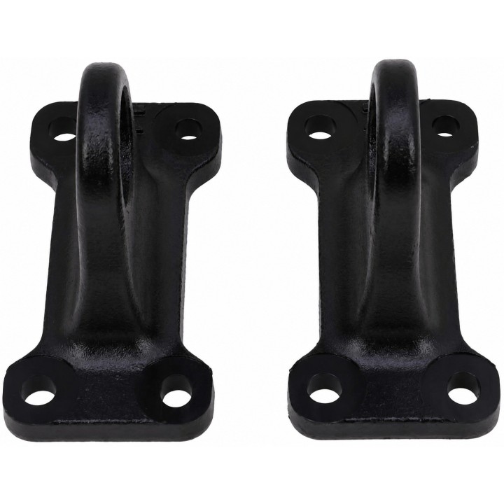 Recovery Hook and Rope Mounts for Rear Bumper Land Rover Defender — Set of 2 - view 2