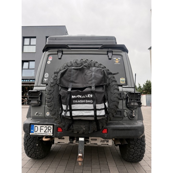 MudKiller Trash Bag 50 l — Spare Wheel Mount