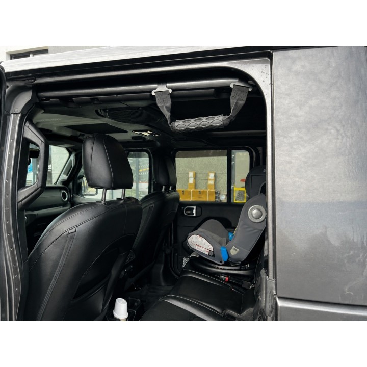 Rear Grab Handles Jeep Wrangler JLU / JT — Set of 2