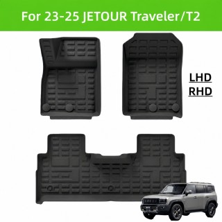 Floor Mats Jetour T2 — Set with Raised Edges - view 2