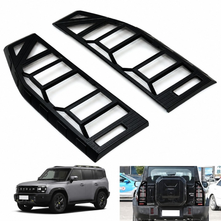 Tail Light Covers Jetour T2 — Barred Guards - view 2