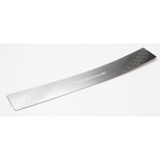 Rear Bumper Trim Strip Jeep Renegade — Brushed Steel