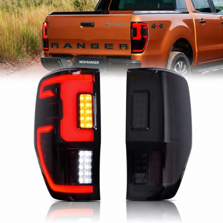 LED Tail Lights Ford Ranger 2012-2021 (Raptor incl.) — Pair - view 2