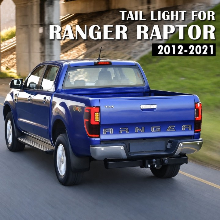 LED Tail Lights Ford Ranger 2012-2021 (Raptor incl.) — Pair - view 4